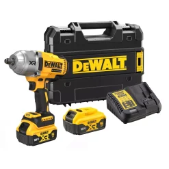 DeWALT DCF900P2T-QW 18V Li-ion accu slagmoersleutel set (2x 5.0Ah accu) in TSTAK - 1/2'' - 1396Nm