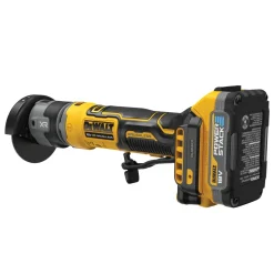 DeWALT DCG430E2T-QW 18V XR accu doorslijpmachine set ( 2x Powerstack 1.7Ah accu + lader) - 76mm