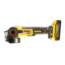 DeWALT DCG405H2T 18V Li-ion accu haakse slijper set (2x 5.0Ah POWERSTACK accu) in TSTAK - 125mm - koolborstelloos