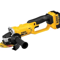 DeWALT DCG412M2 18V Li-ion XR accu haakse slijper set (2x 4.0Ah) in koffer - 125mm
