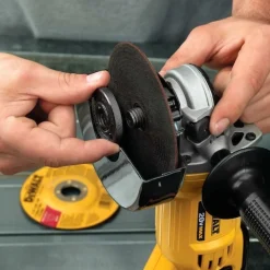 DeWALT DCG412M2 18V Li-ion XR accu haakse slijper set (2x 4.0Ah) in koffer - 125mm