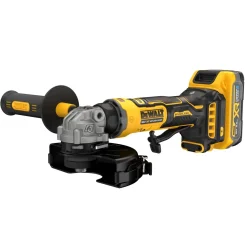 DeWALT DCG404S2T-QW​ 18V XR compacte accu haakse slijper set (2x3.5Ah accu + lader) - 125mm