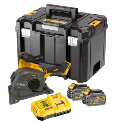 DeWALT DCG200T2-QW 54V Li-ion XR FlexVolt accu sleuvenfrees set (2x 6.0Ah) in TSTAK - 125mm