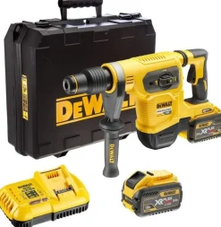 DeWALT DCH481X2-QW 54V Li-ion accu XR FlexVolt SDS-max combihamer set (2x 9.0Ah) in koffer - 6J - koolborstelloos