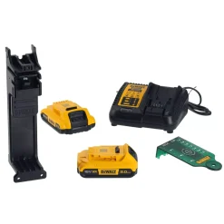 DeWALT DCK2095D2T-QW 18V Li-ion accu klopboor-/schroefmachine (DCD805N) & kruislijnlaser (DCLE34031N) combiset (2x 2.0Ah accu) in TSTAK