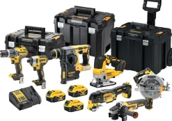 DeWALT DCK755P3T-QW 18V Li-ion accu 7-delige combiset (3x5.0Ah) in TSTAK - koolborstelloos