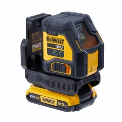 DeWALT DCLE34021N 18V Kruislijnlaser - Groen - 2x 55m - 2 lijnen - IP54