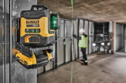 DeWALT DCLE34031N-XJ 18V Li-ion Accu Zelfnivellerende Kruislijnlaser body - 3x360° - Groen