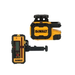 DeWALT DCLE15211R-QW​ Roterende Laser set incl. ontvanger in koffer - rood - 30m - IP66