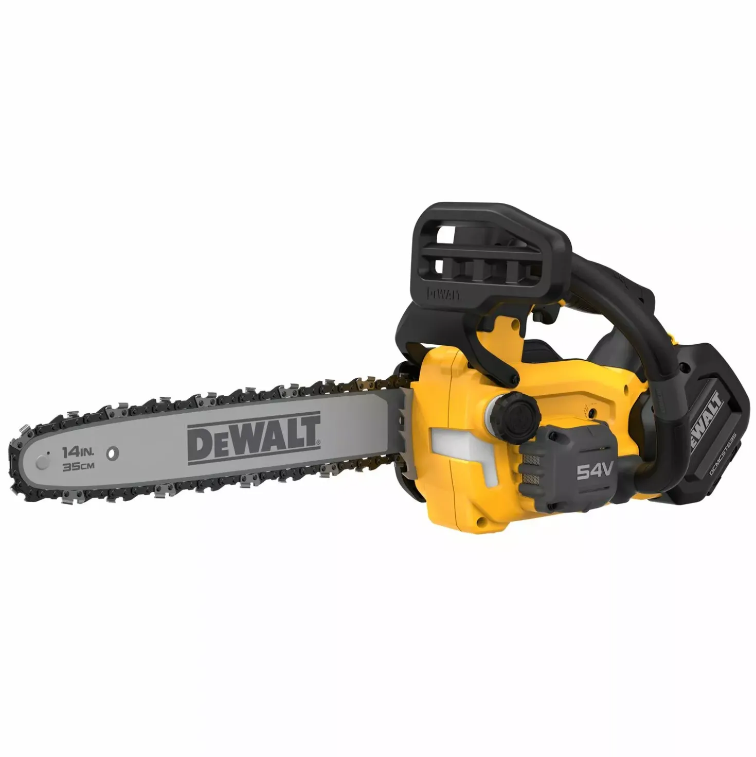 DeWALT DCMCST635N 54V XR FLEXVOLT Li-Ion accu Top Handle kettingzaag body - 35cm