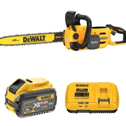 DeWALT DCMCS574X1 54V XR FLEXVOLT Li-Ion accu kettingzaag set (1x 9.0Ah) - 45cm