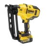 DeWALT DCN660P2-QW 18V Li-ion XR accu afwerktacker set (2x 5.0Ah) in koffer - 32-63mm - 16 Gauge - koolborstelloos