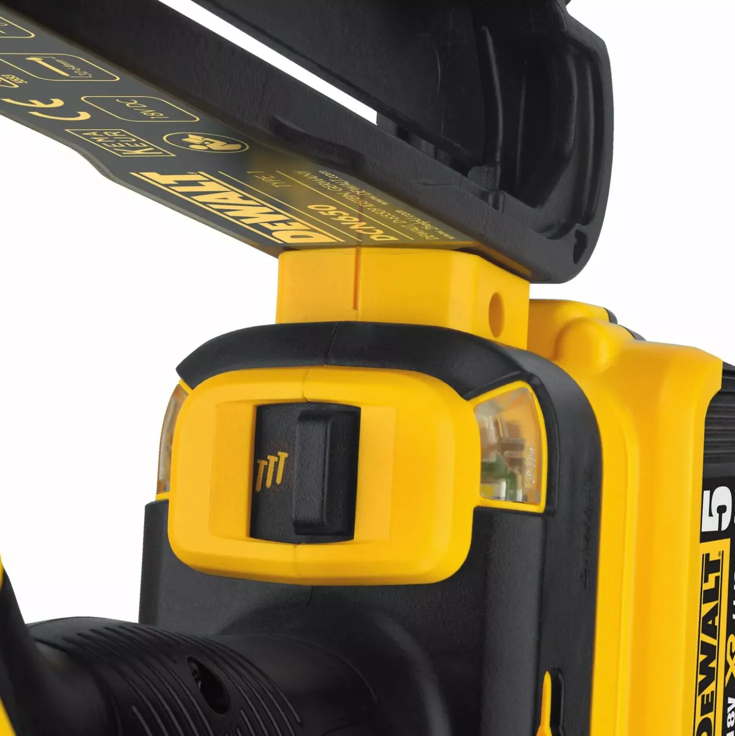 DeWALT DCN650P2-QW 18V Li-ion XR accu afwerktacker (2x 5.0Ah) in TSTAK
