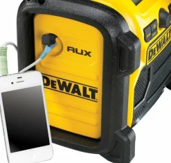 DeWALT DCR019-QW 10.8 / 18V Li-ion XR accu bouwradio - werkt op netstroom & accu