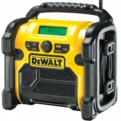 DeWALT DCR020 10.8-18V Li-Ion Accu bouwradio - DAB+ - werkt op netstroom & accu