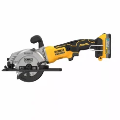 DeWALT DCS571E1T-XJ 18V Li-ion XR accu cirkelzaag set (1x POWERSTACK accu) in TSTAK - 115mm - koolborstelloos