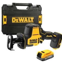 DeWALT DCS369M2-QW 18V Li-ion XR accu reciprozaag set (2x 4.0Ah) in TSTAK - koolborstelloos