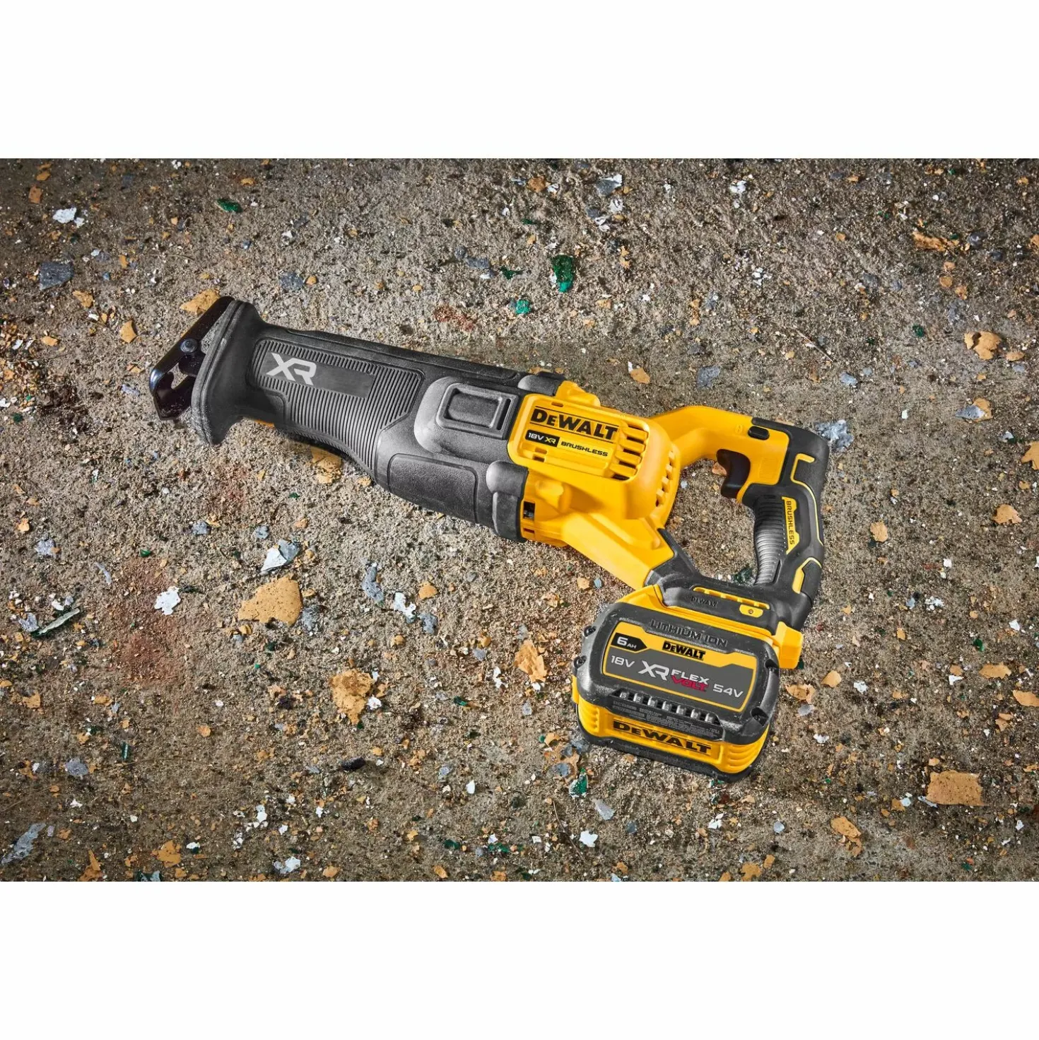 DeWALT DCS386NT-XJ 54V Li-ion XR FlexVolt accu reciprozaag body in TSTAK