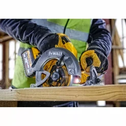 DeWALT DCS578NT-XJ 54V Li-ion XR FlexVolt accu cirkelzaag body in TSTAK - 190mm