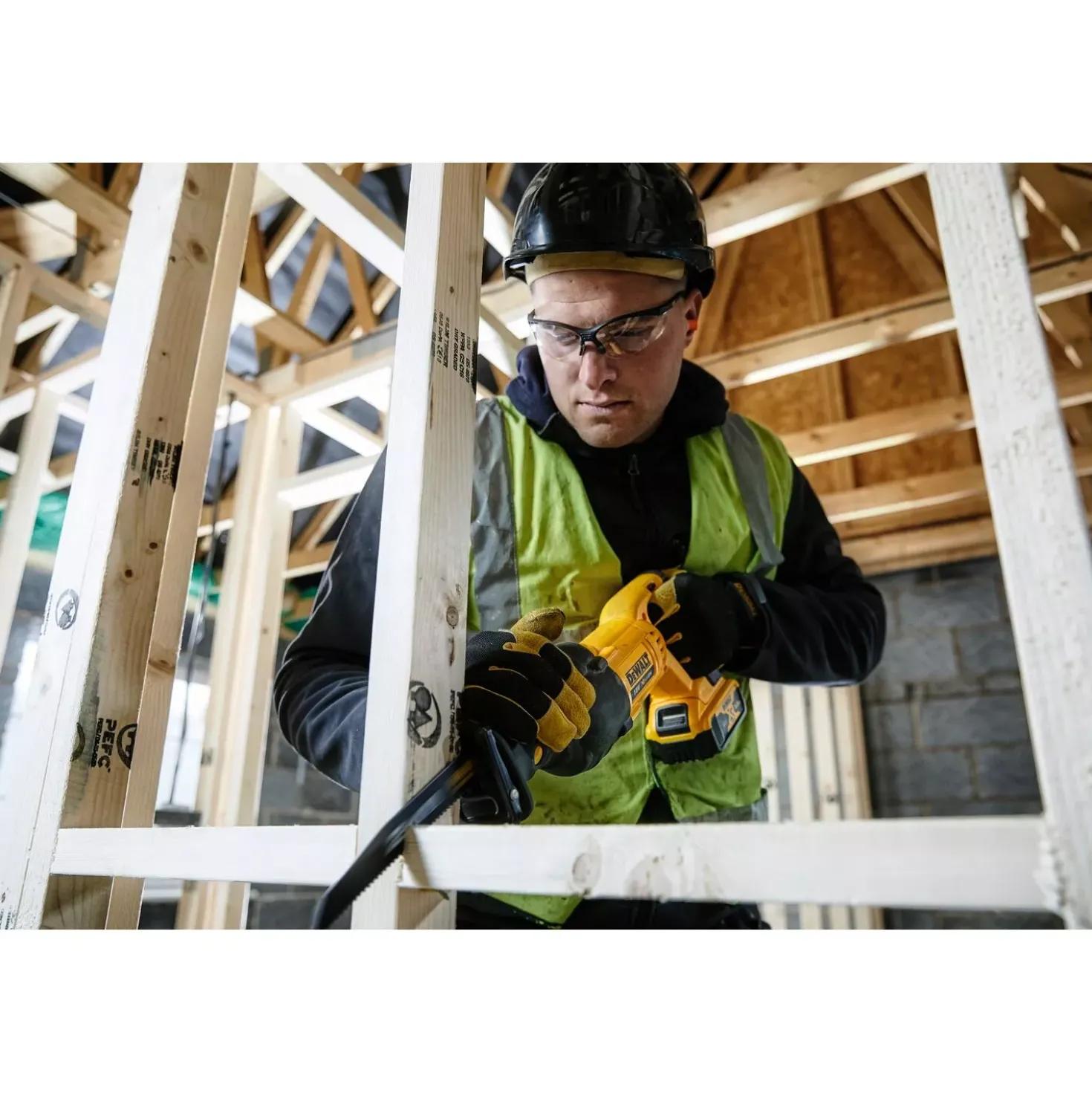 DeWALT DCS380N-XJ 18V Li-ion XR accu reciprozaag body - snelwissel