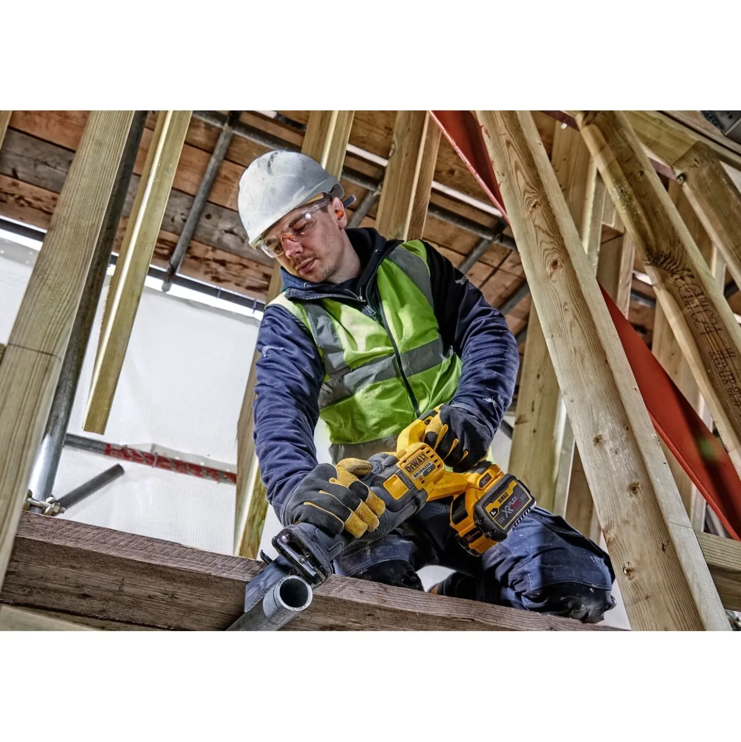 DeWALT DCS389N-XJ 54V Li-ion XR Flexvolt accu reciprozaag body