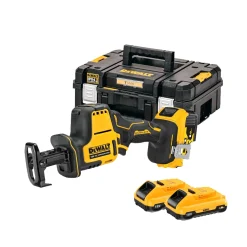 DeWALT DCS369P2-QW 18V Li-ion accu reciprozaag set (2x 5.0Ah accu) in TSTAK