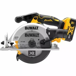 DeWALT DCS565P2-QW 18V Li-ion XR accu cirkelzaag set (2x 5.0Ah) in TSTAK - 165mm
