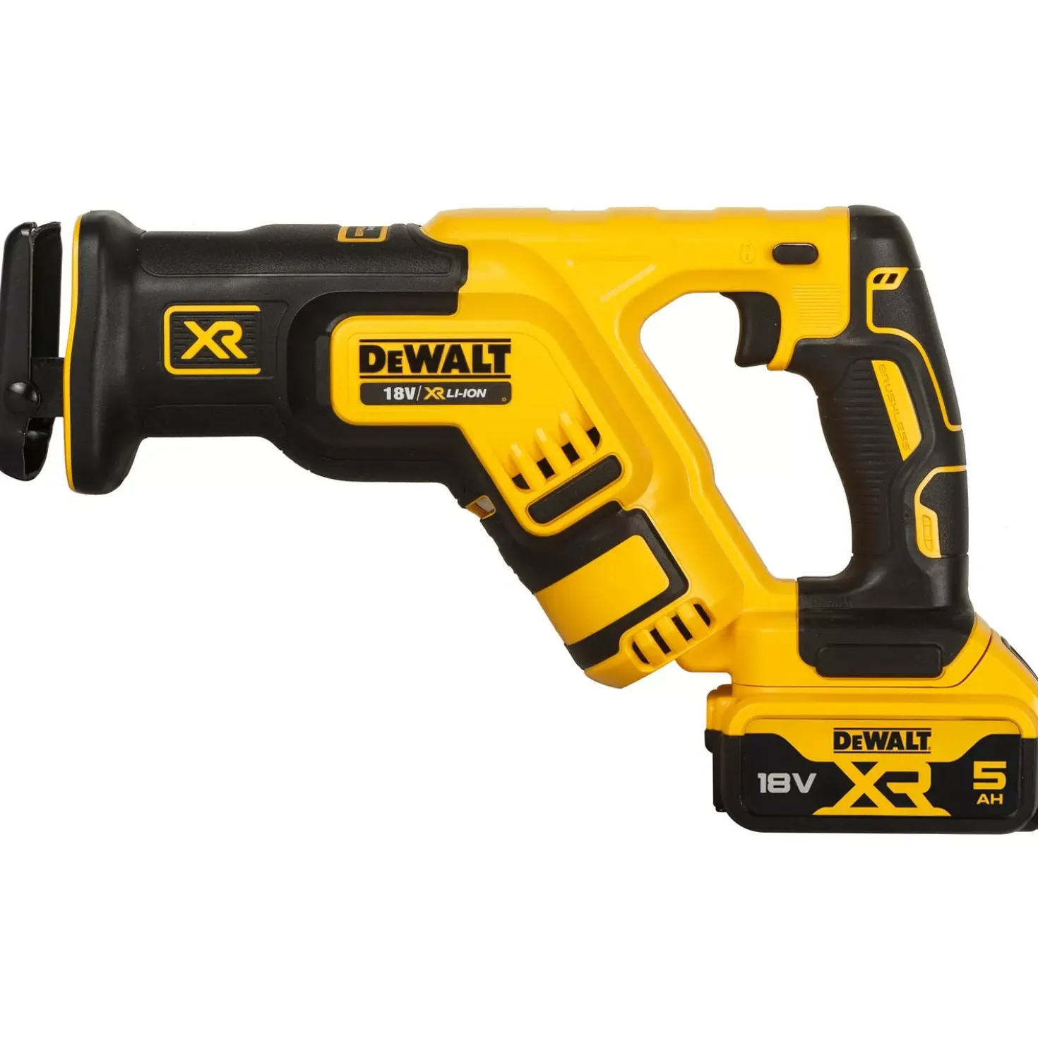 DeWALT DCS367P2-QW 18V Li-ion XR accu reciprozaag set (2x 5.0Ah) in TSTAK - koolborstelloos