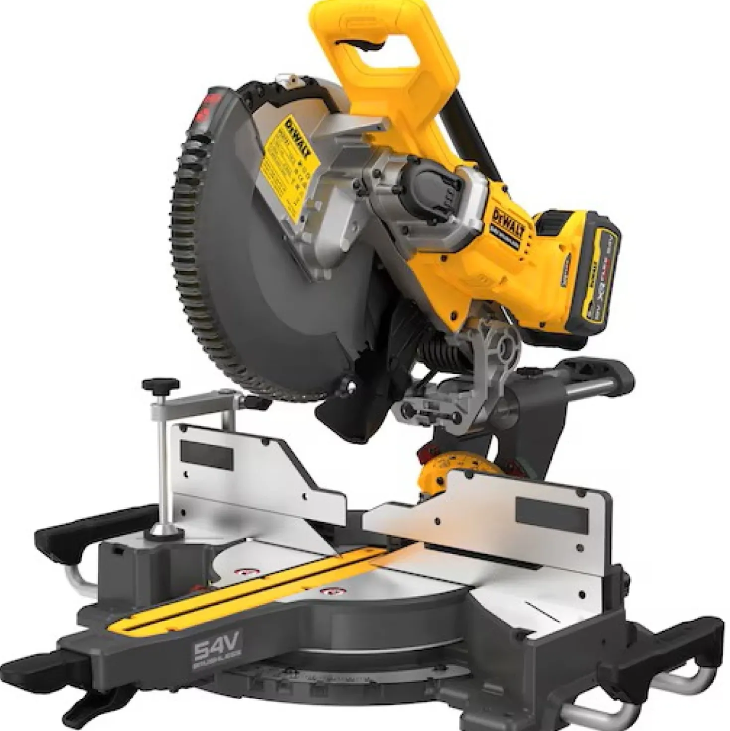 DeWALT DCS781X2-QW Li-Ion accu 54V Brushless Afkort-/verstekzaagset 9.0Ah - 305mm