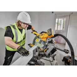 DeWALT DCS781X2-QW Li-Ion accu 54V Brushless Afkort-/verstekzaagset 9.0Ah - 305mm