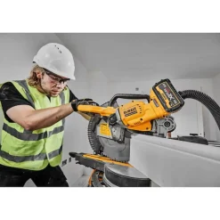 DeWALT DCS781X2-QW Li-Ion accu 54V Brushless Afkort-/verstekzaagset 9.0Ah - 305mm