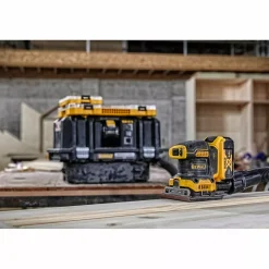 DeWALT DCW200NT 18V Li-ion XR accu vlakschuurmachine body in TSTAK - 140 x 115mm - koolborstelloos