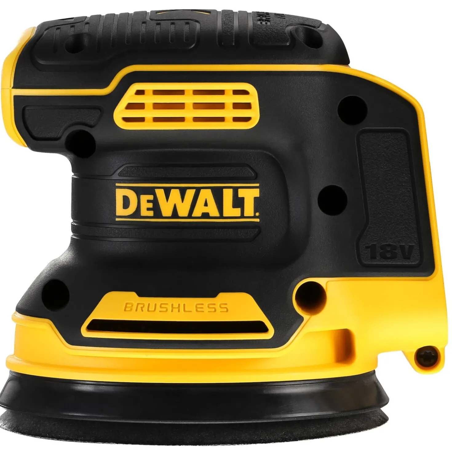 DeWALT DCW210N 18V Li-ion accu excentrische schuurmachine body - 125mm - koolborstelloos