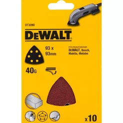 DeWALT Delta Schuurvel - 93x93mm - 10st