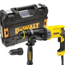 DeWALT D25144K-QS SDS-plus Combihamer incl. snelspanboorkop in koffer - 900W - 3J