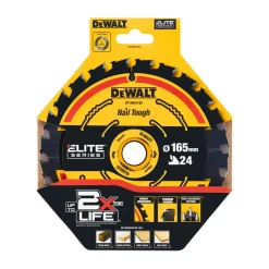 DeWALT DT10624 Extreme Cirkelzaagblad - 165 x 20 x 24T - Hout