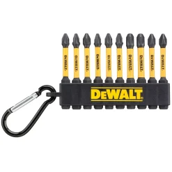DeWALT DT7274 FLEXTORQ 10-delige karbijnhaak bitset