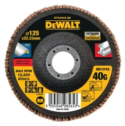 DeWALT DT30602 Lamellen schuurschijf EXTREME - K40 - 125x22.2mm