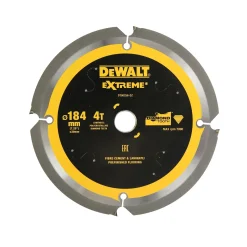 DeWALT DT90256-QZ cirkelzaagblad voor PCD laminaat/vezelcement - 184 x 20/16 x 4T
