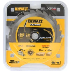 DeWALT DT99560-QZ Cirkelzaagblad - 165 x 20 x 24T - Hout