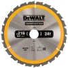 DeWALT DT1952-QZ Cirkelzaagblad - 216 x 30 x 24T - Hout (Met nagels)