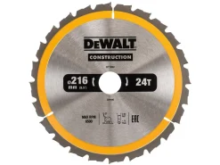 DeWALT DT1952-QZ Cirkelzaagblad - 216 x 30 x 24T - Hout (Met nagels)