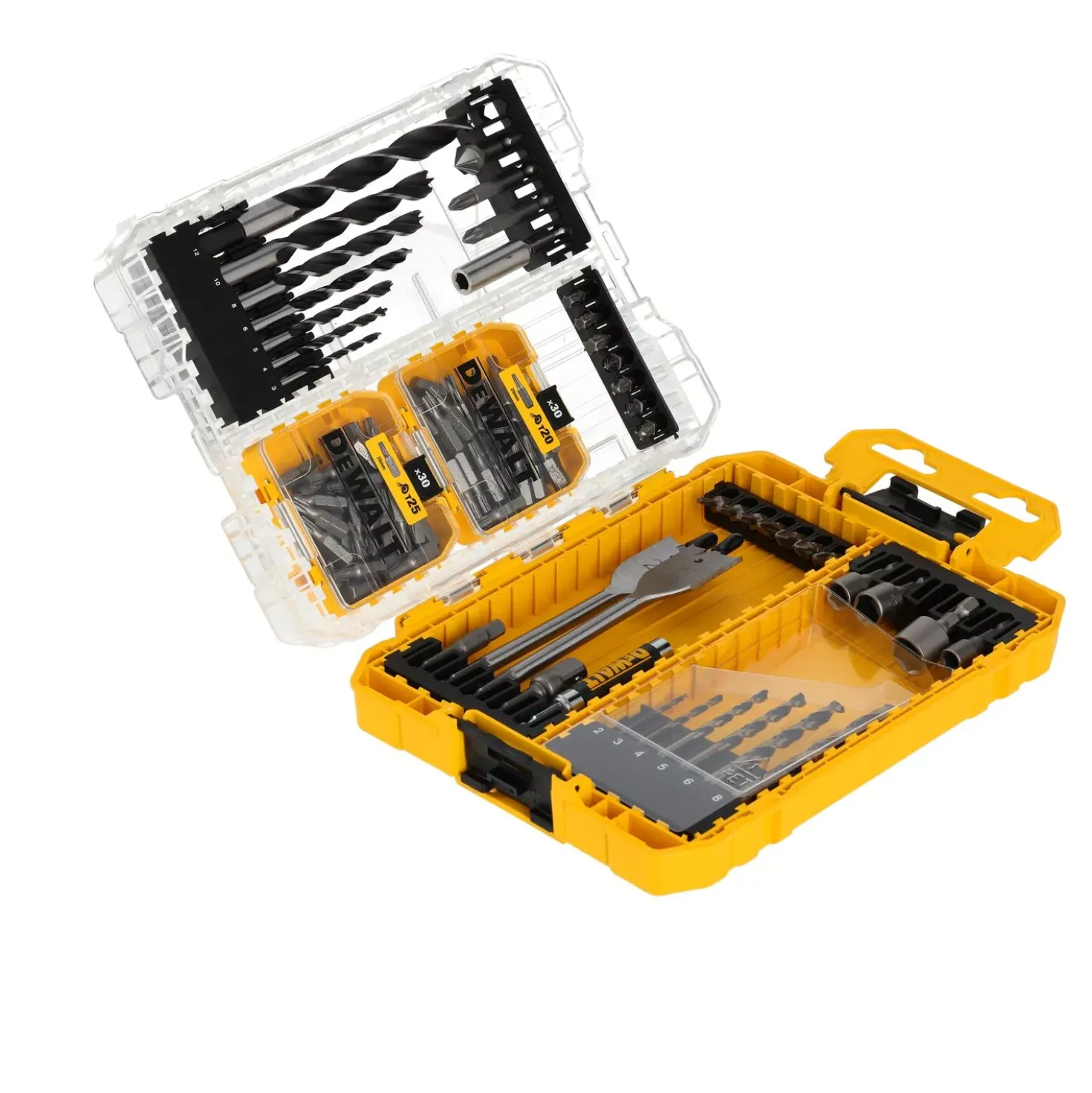 DeWALT DT70785-QZ 100-delige accessoire set in Toughcase+