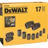 DeWALT DT7506-QZ 17 delige doppenset in koffer