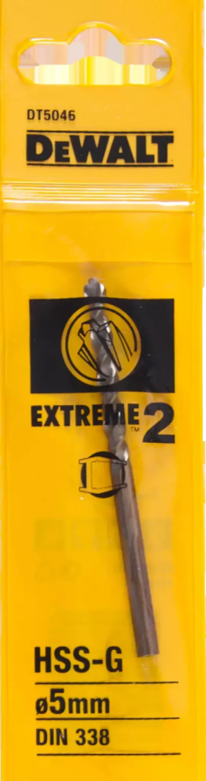 DeWALT DT5046-QZ HSS-G metaalboor EXTREME 2 - 5 x 86mm