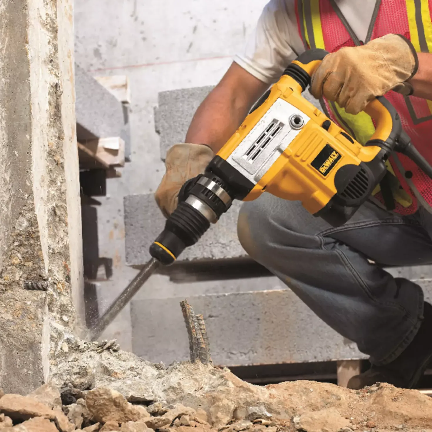 DeWALT DT6825-QZ SDS-max Platte beitel - 80x300mm