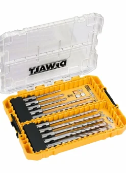 DeWALT DT70753-QZ SDS-Plus 10-delige betonborenset in cassette - 5/6/7/8/9/10/12mm