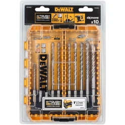 DeWALT DT70753-QZ SDS-Plus 10-delige betonborenset in cassette - 5/6/7/8/9/10/12mm