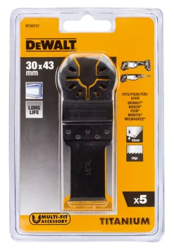 DeWALT DT20727-QZ Titanium invalzaagblad - 31mm (5st)