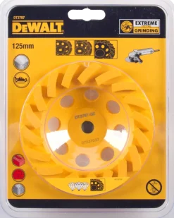 DeWALT DT3797-QZ Turbo Diamantkomschijf - 125 x M14 x 8mm - beton & steen